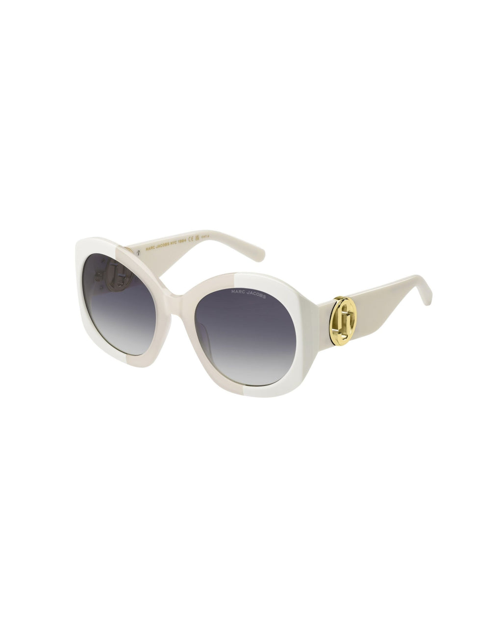 Lentes Marc Jacobs Marco Circular Blanco