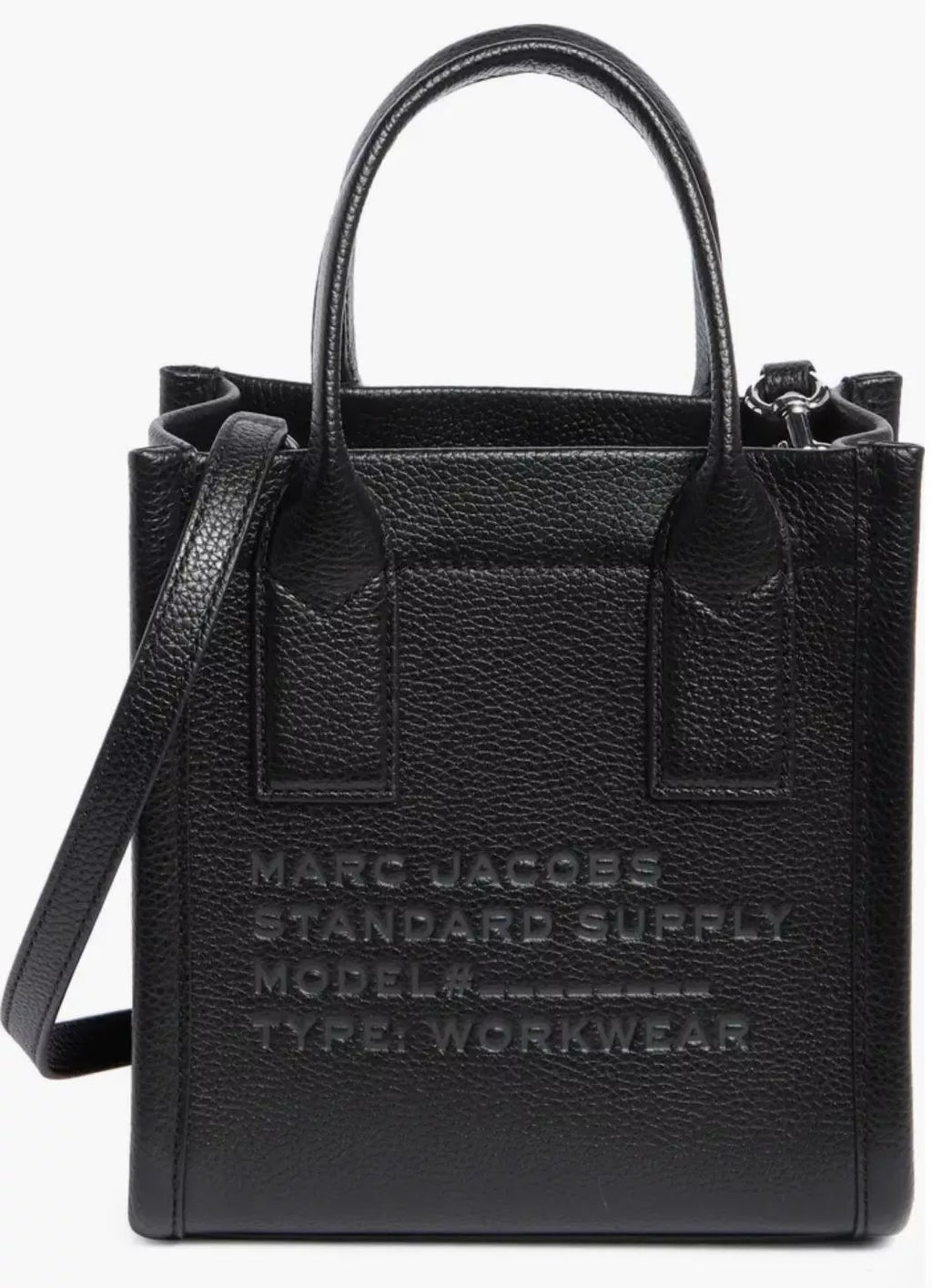 Cartera Marc Jacobs Standard Supply small Cuero negro