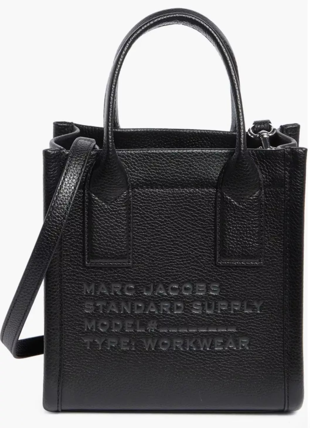 Cartera Marc Jacobs Standard Supply small Cuero negro