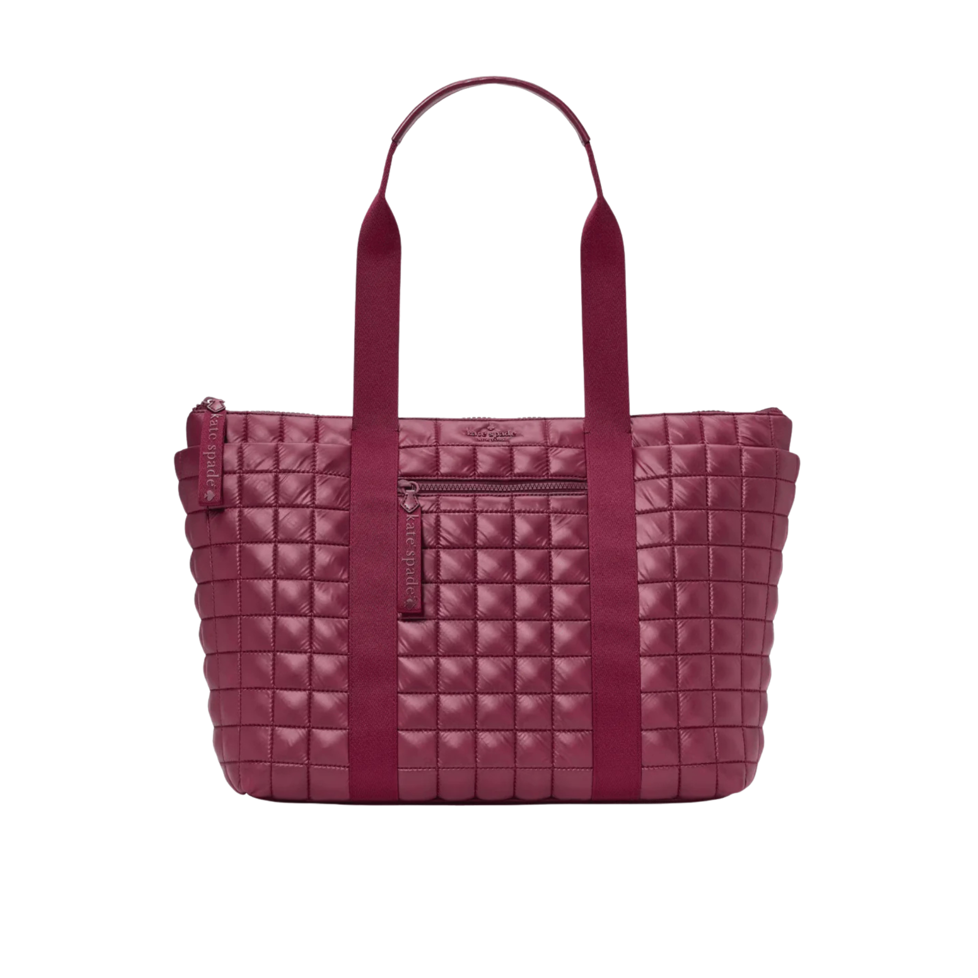 Bolso Kate Spade Tote grande de viaje Camden Burdeo
