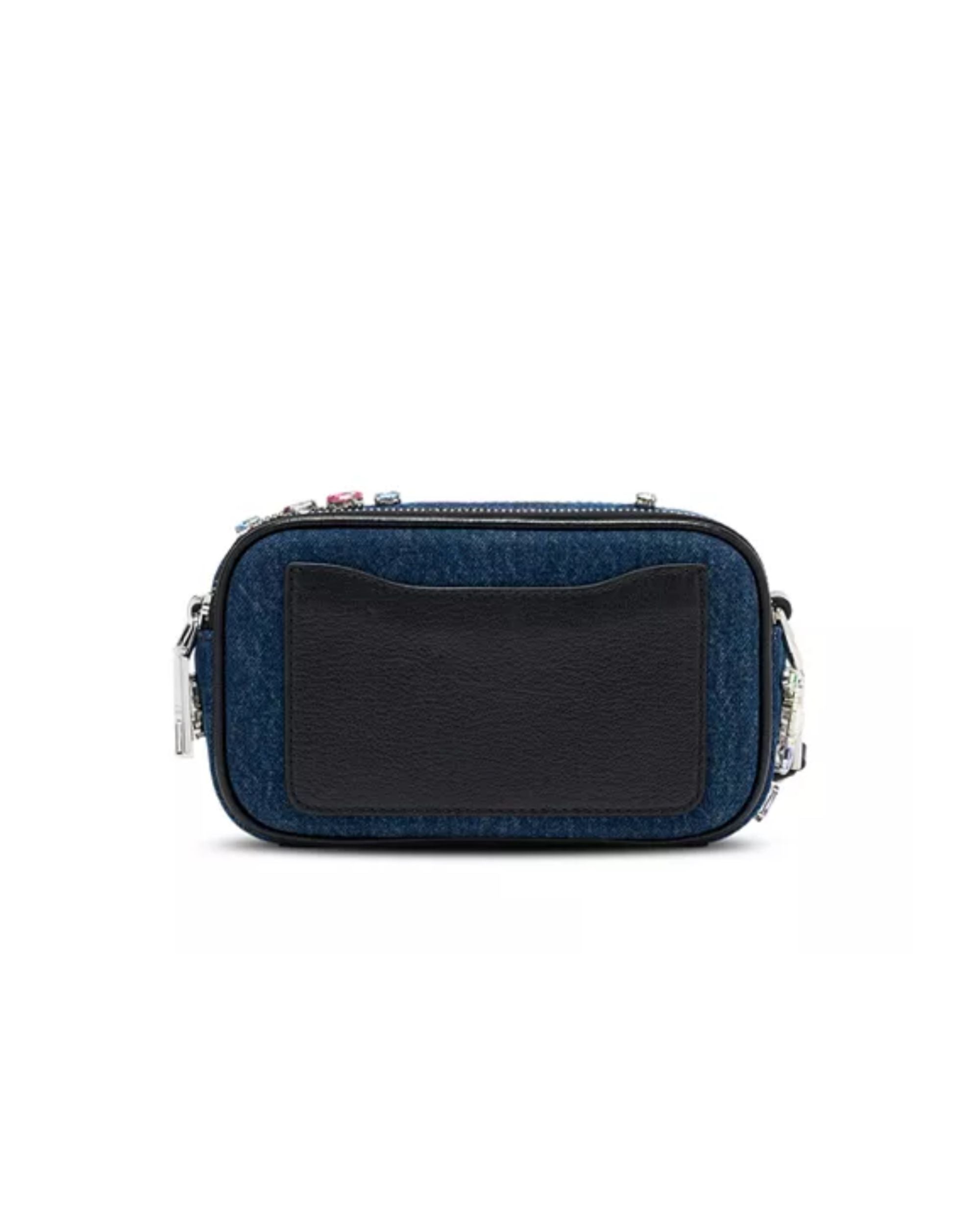 Cartera Marc Jacobs Snapshot jeans brillos