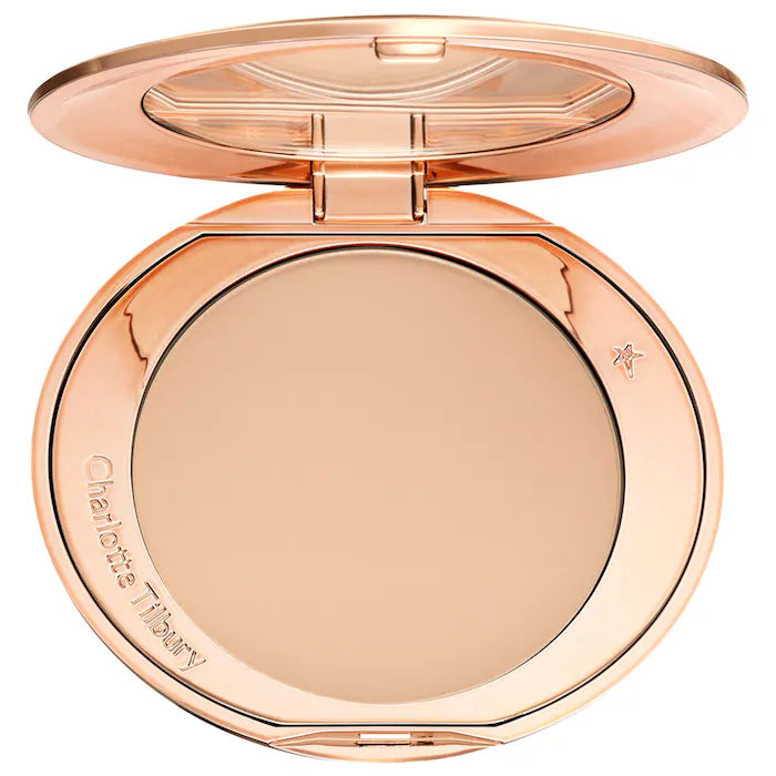 Polvo compacto fijador Charlotte Tilbury tono medium
