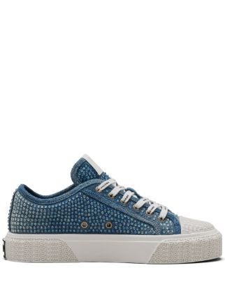 Zapatillas Marc Jacobs Denim con cristales celestes