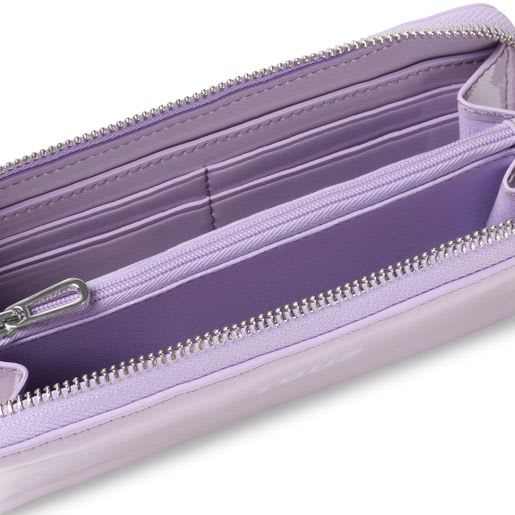 Billetera Tous Rectangular Lila
