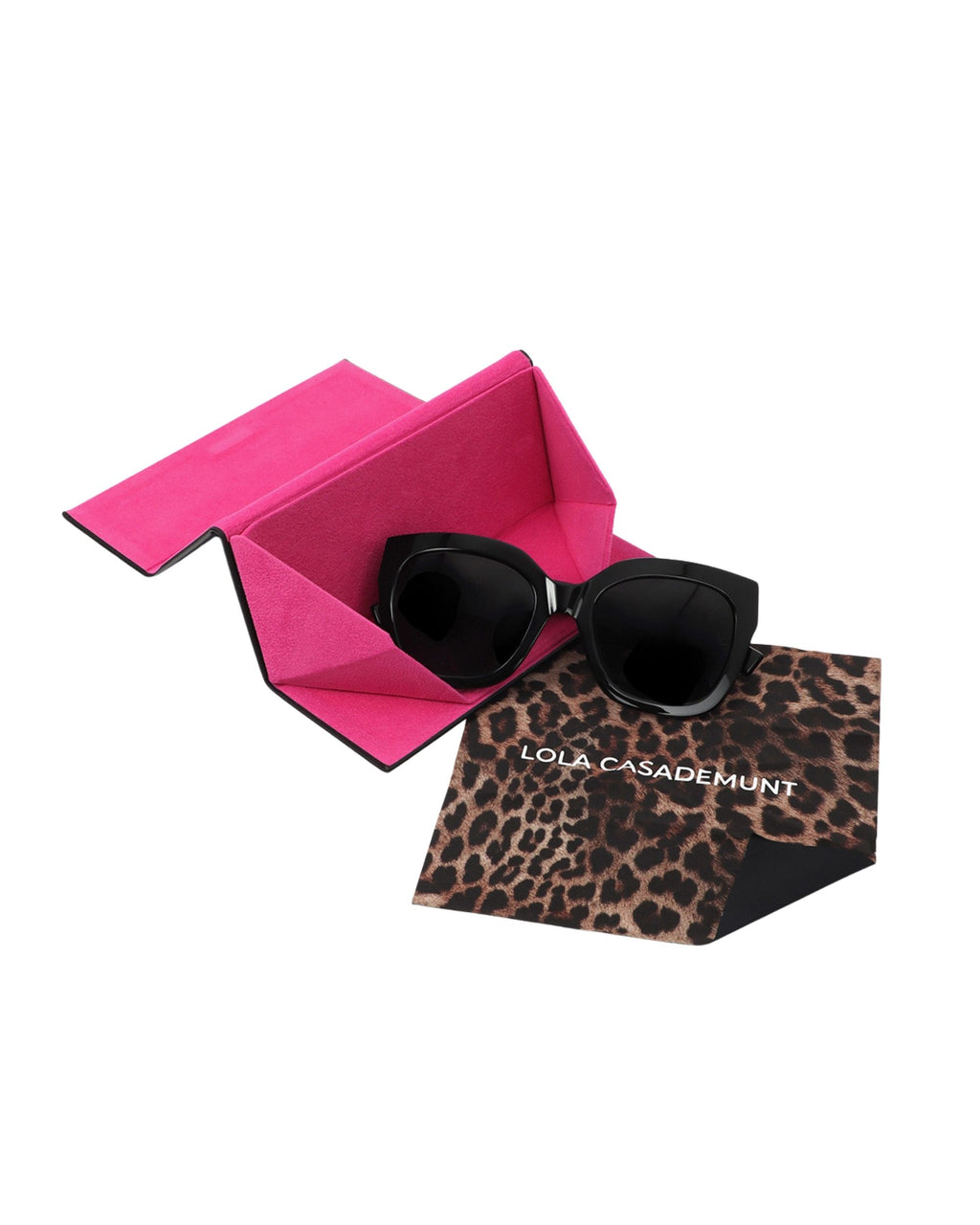 Lentes Lola Casademunt Marco Cuadrado Negro