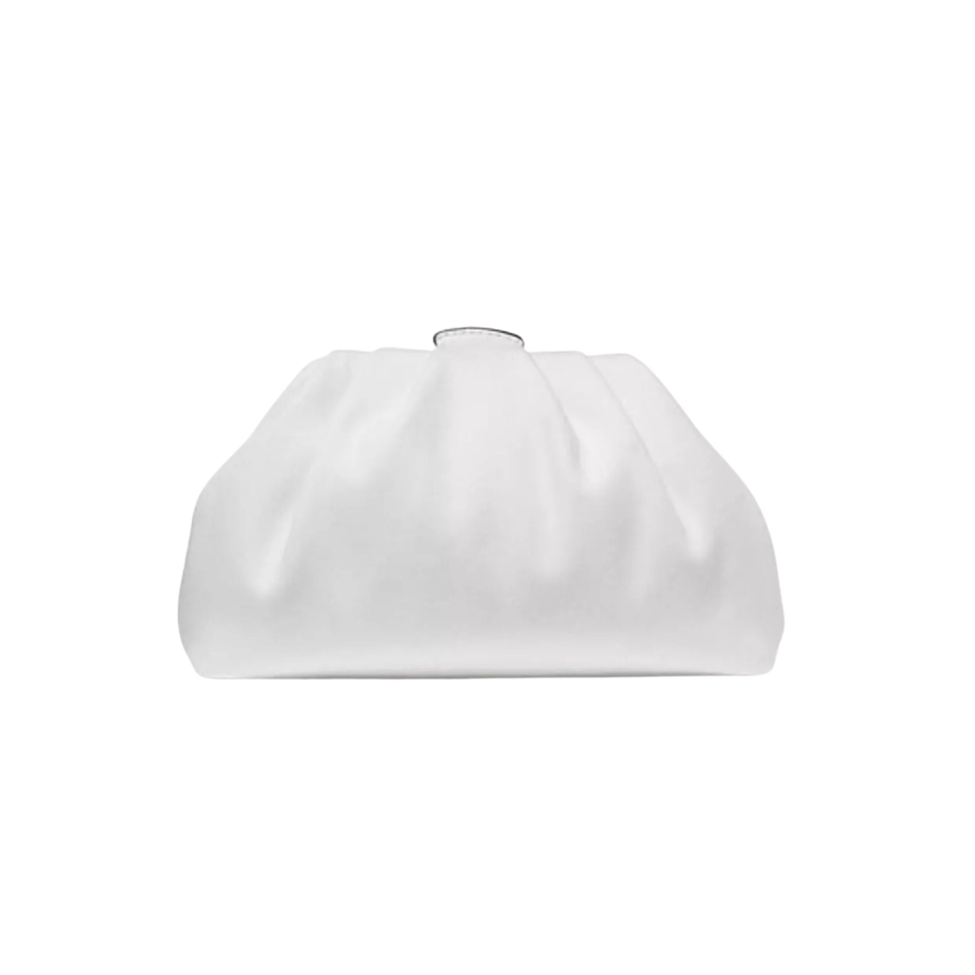 Cartera Michael Kors Nola brillante Plateado