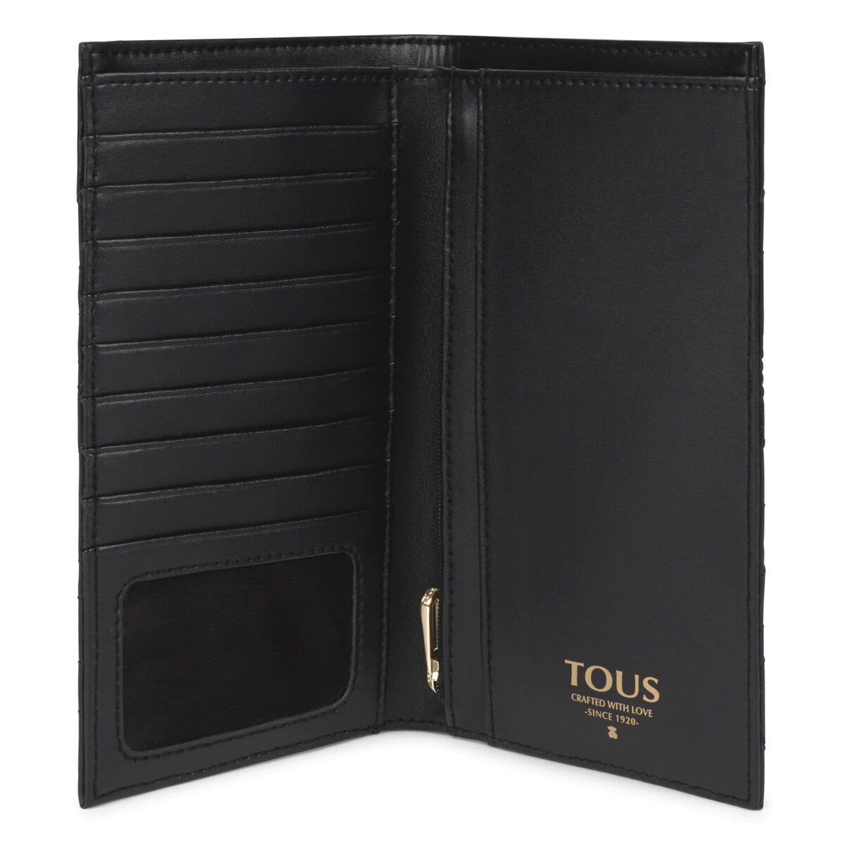 Billetera Tous Dreams Grande Acolchada Negra