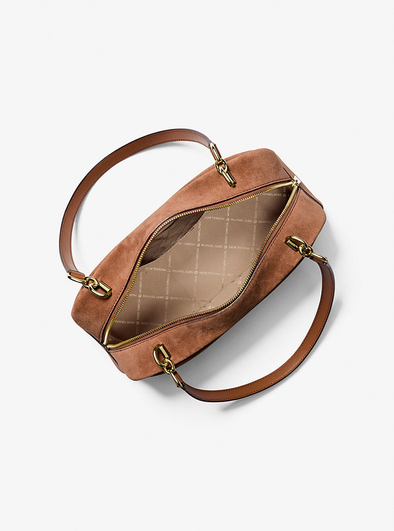 Cartera Michael Kors Cecily Gamuza camel