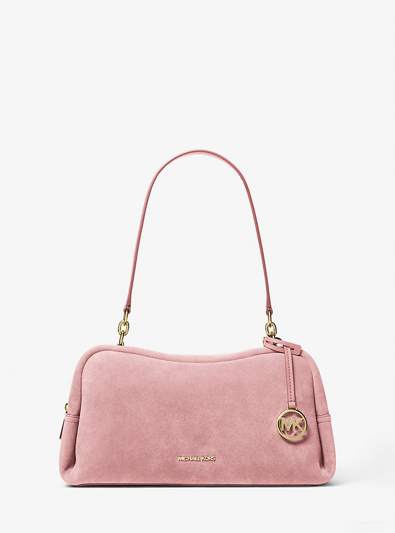 Cartera Michael Kors Cecily Gamuza rosa palo