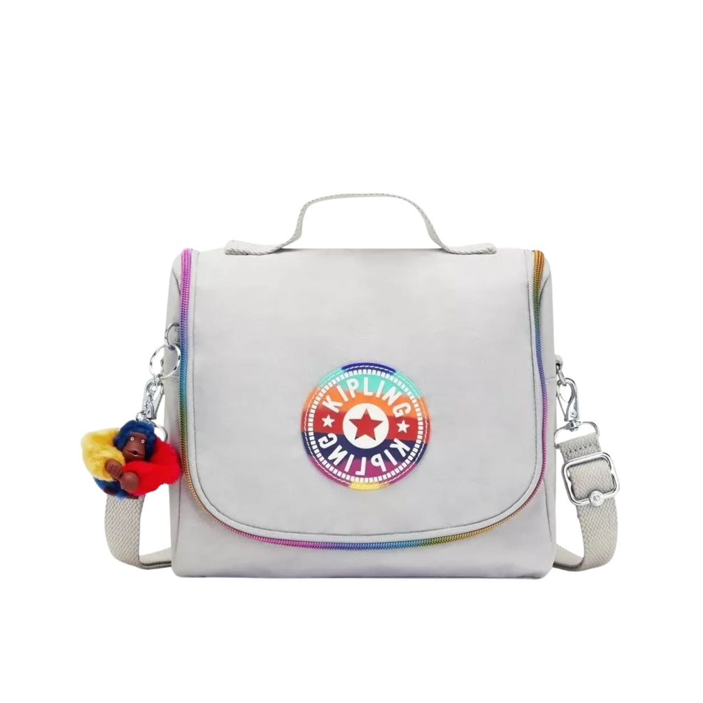 Lonchera Kipling Gris Kichirou Colores