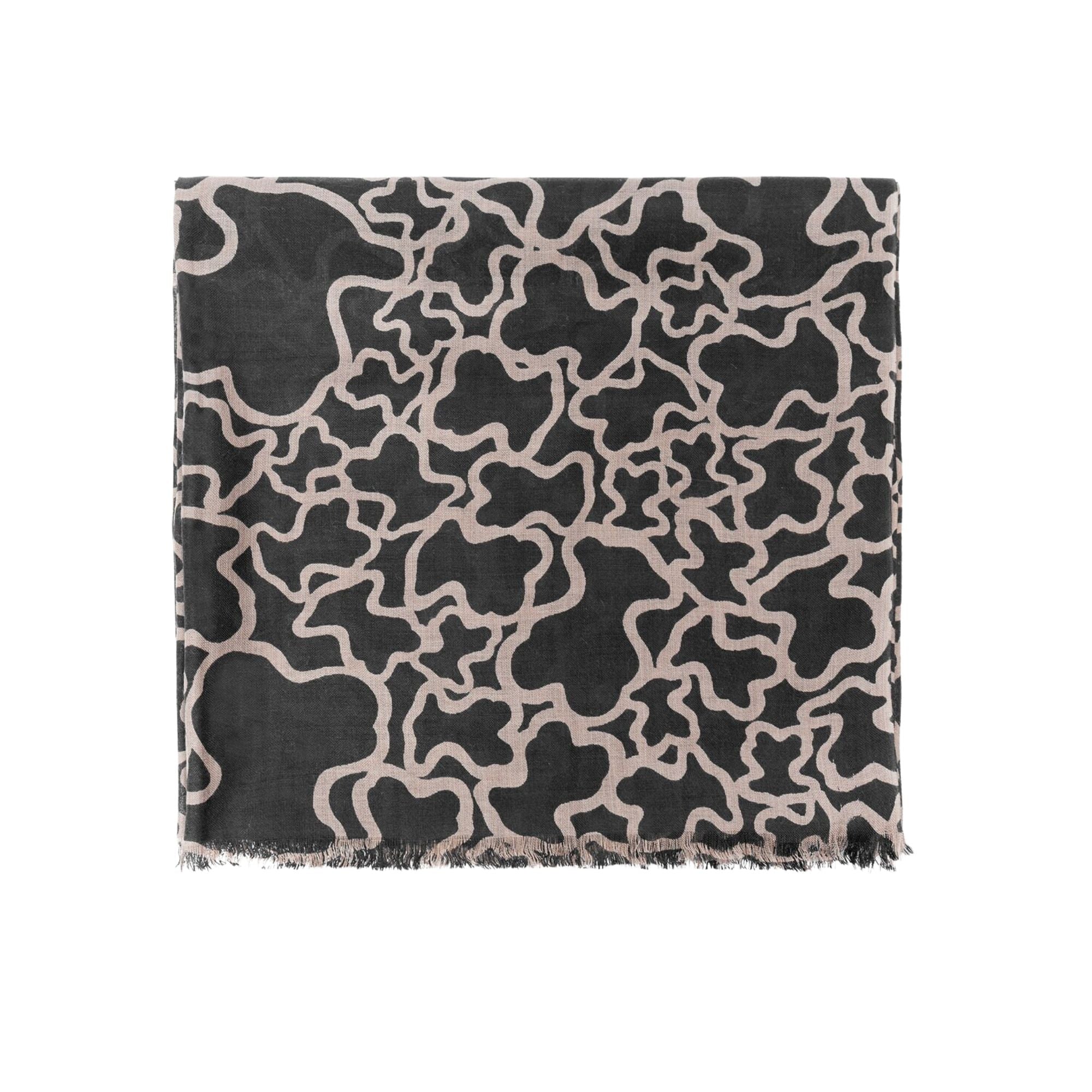 Pañuelo Tous Kaos Negro con Dorado