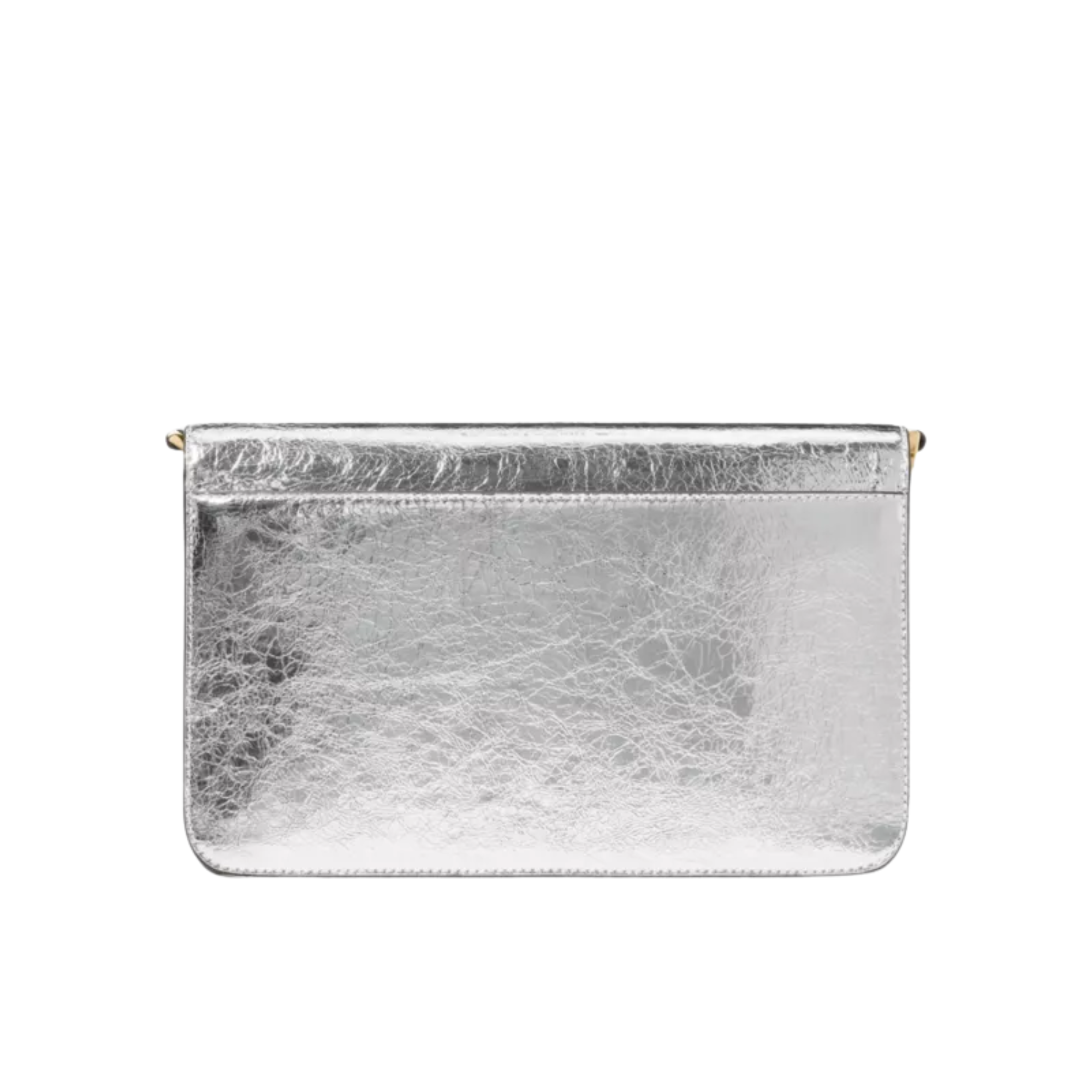 Cartera Kate Spade Madison rectangular pequeña cuero cocodrilo plateado