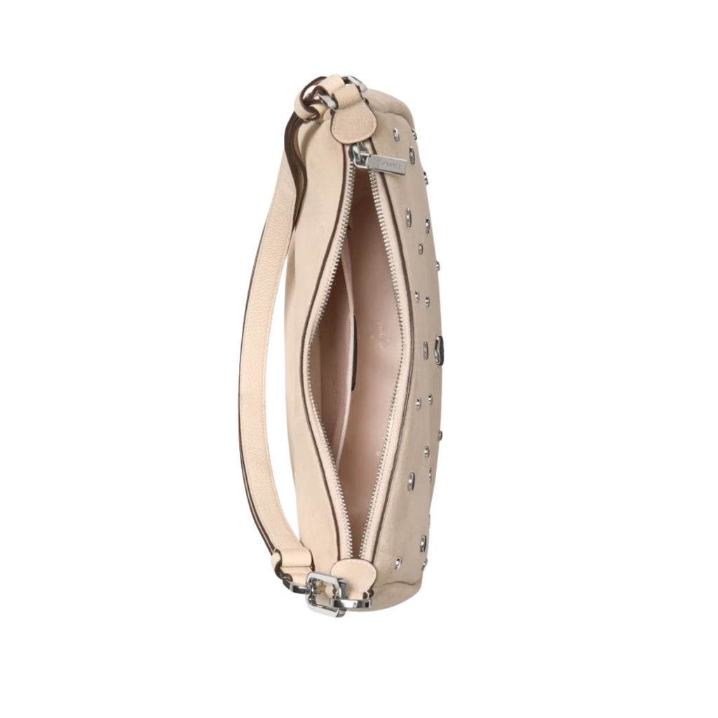 Cartera Kate Spade Kayla Large Tachas Gamuza Beige