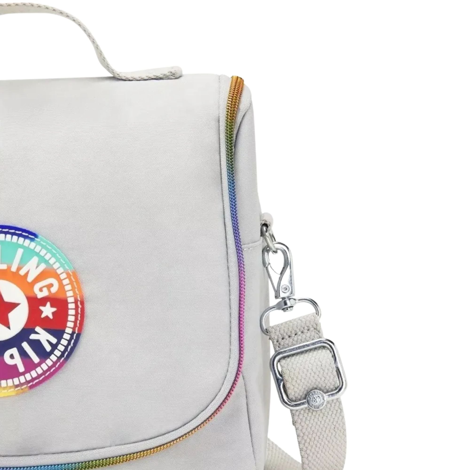 Lonchera Kipling Gris Kichirou Colores