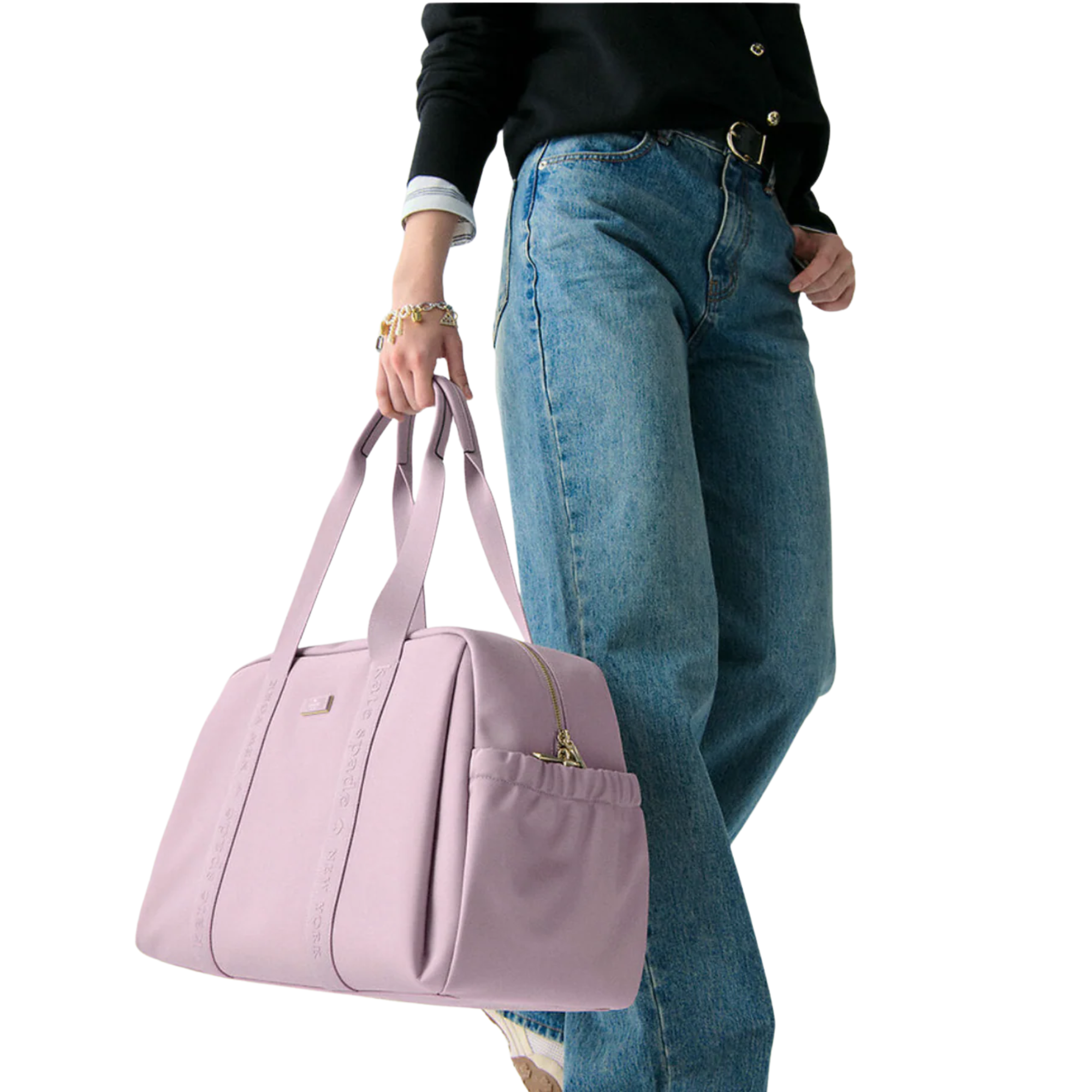 Bolso Kate Spade de viaje Chelsea grande Lila