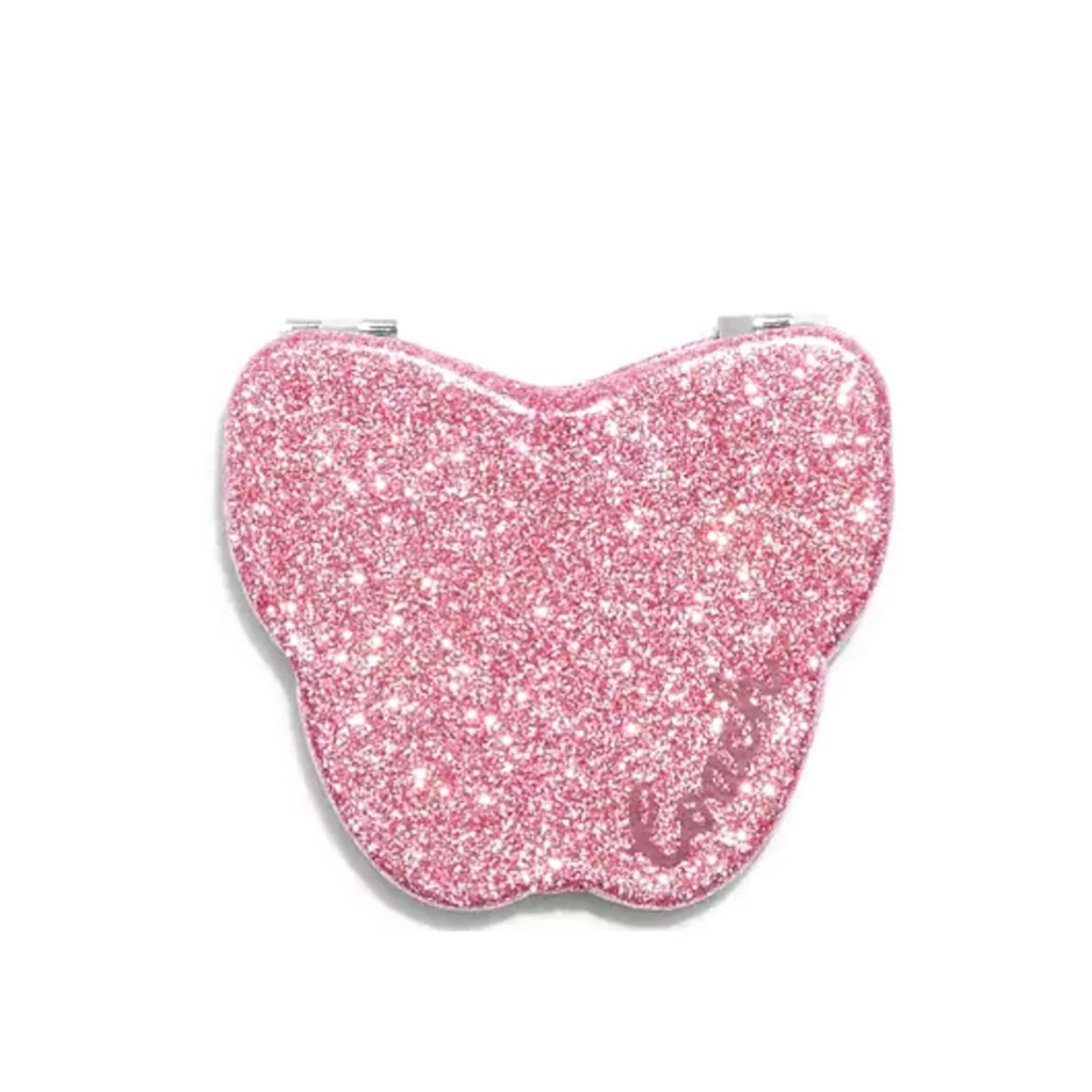 Espejo Coach Mariposa Rosa