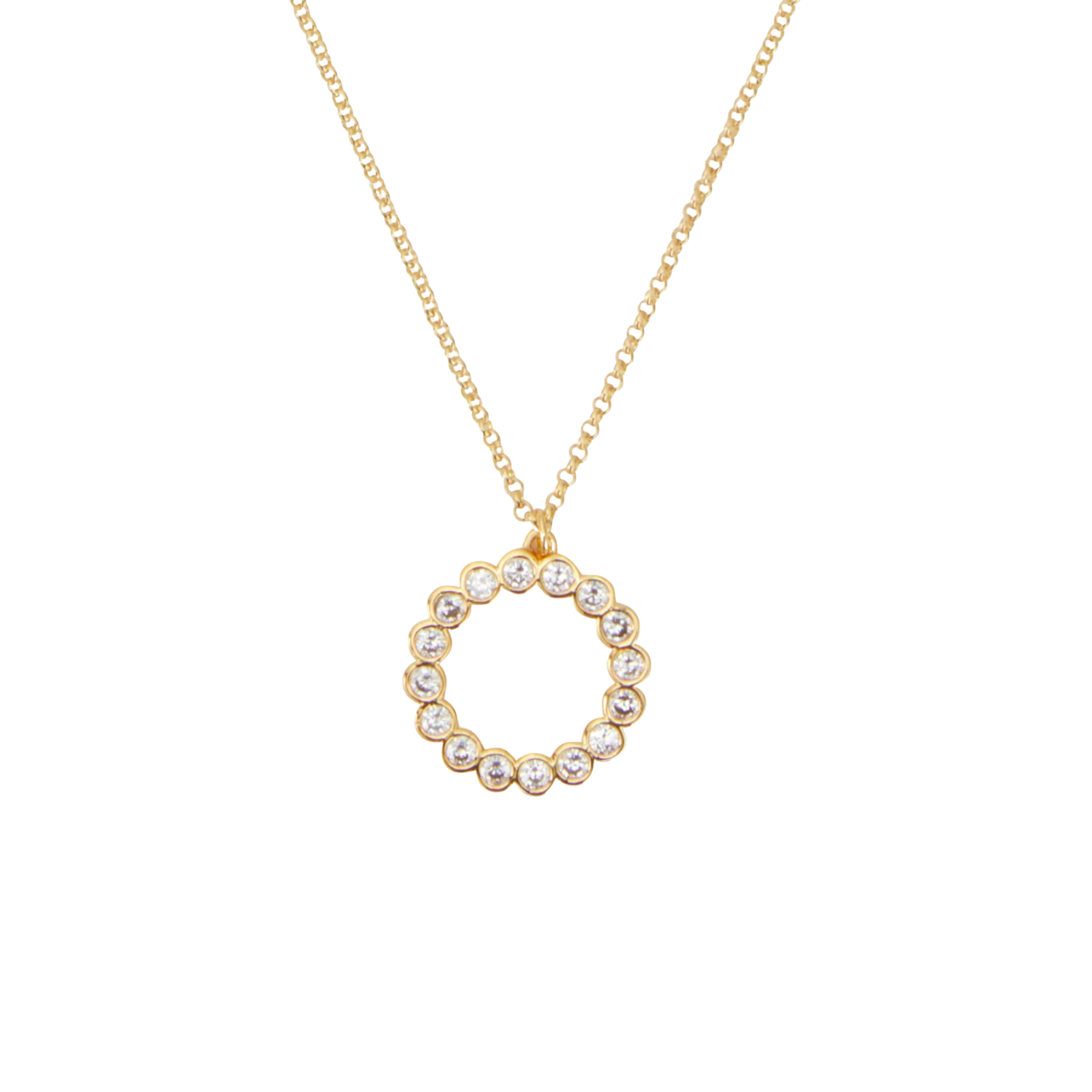 Collar Kate Spade Full Circle Mini Pendent Dorado