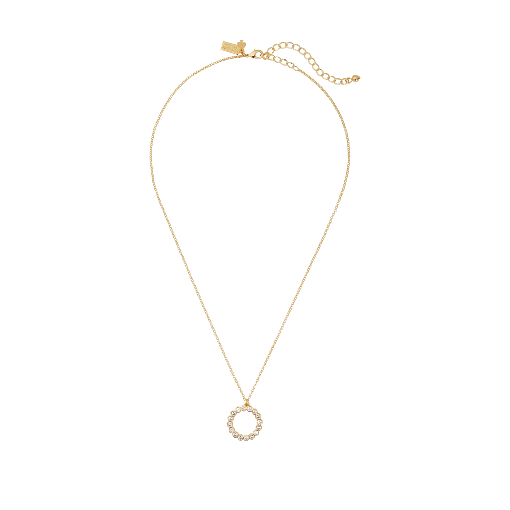 Collar Kate Spade Full Circle Mini Pendent Dorado