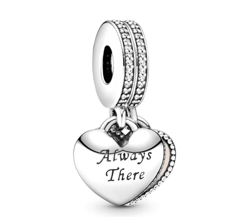 Charm Pandora Colgante corazon rosa Best friend