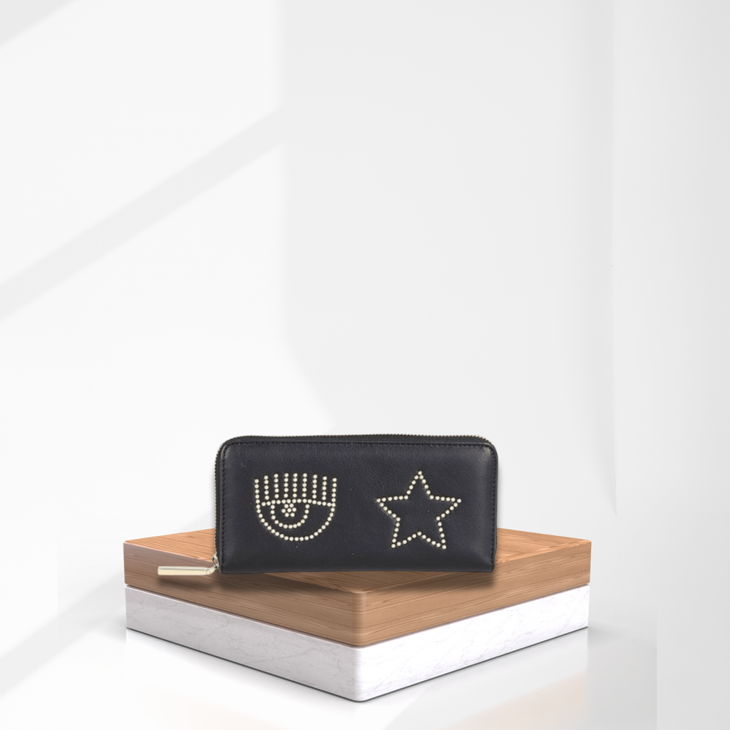 Billetera Chiara Ferragni Negro