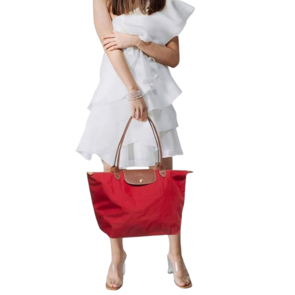 Cartera Longchamp Le Pliage L Rojo