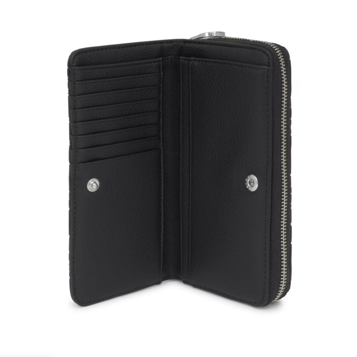 Billetera Tous grande acolchada Puffy Bear ositos negra