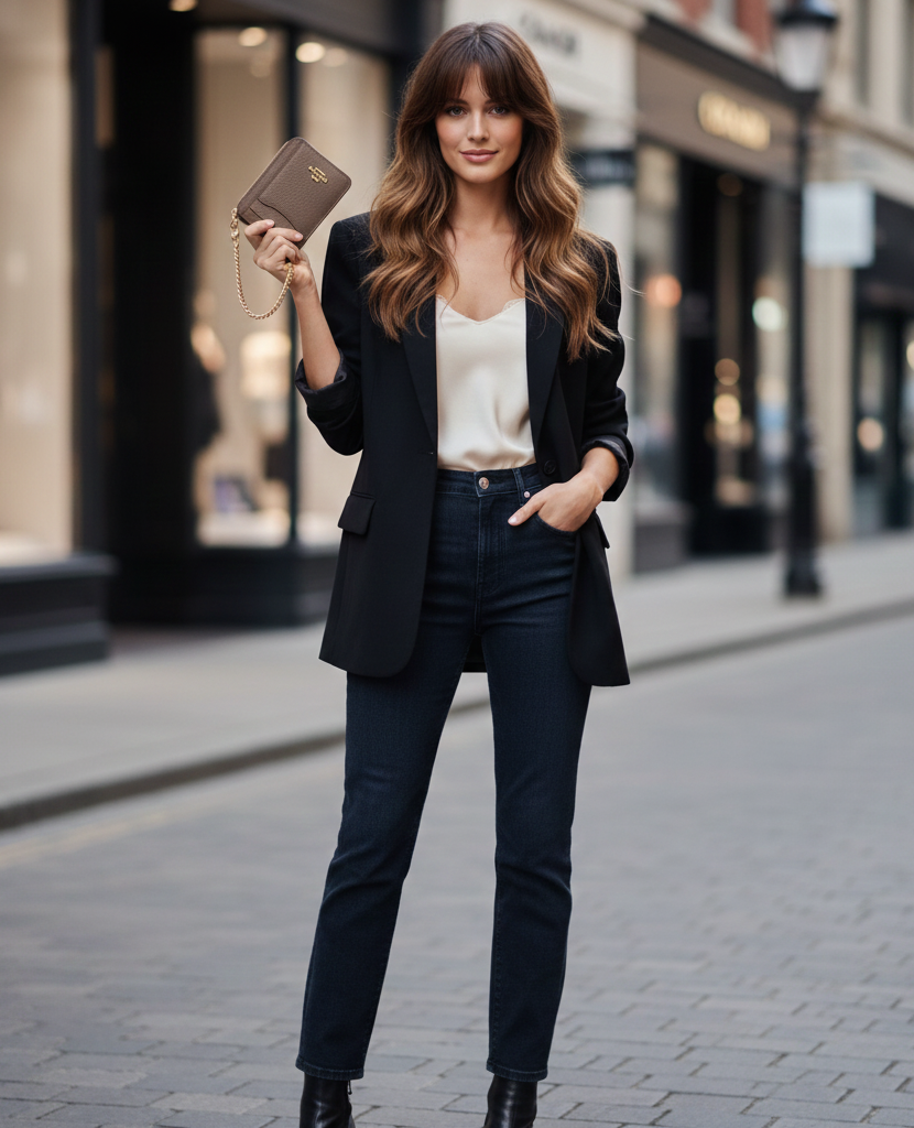 Billetera Coach Pequeña cuero Taupe