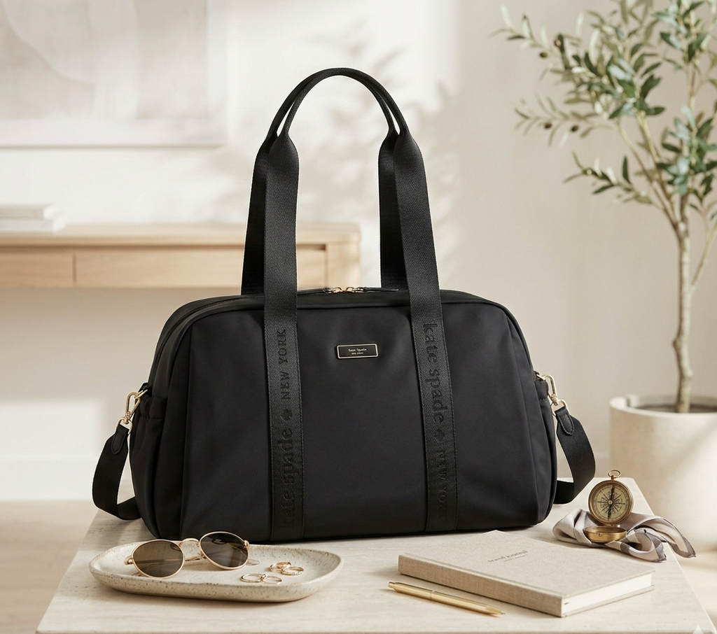 Bolso Kate Spade de viaje Chelsea grande Negro