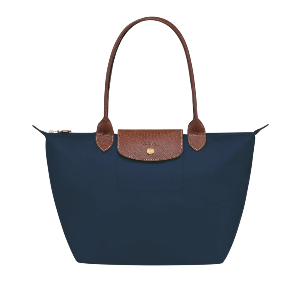 Cartera Longchamp Le Pliage L Azul marino
