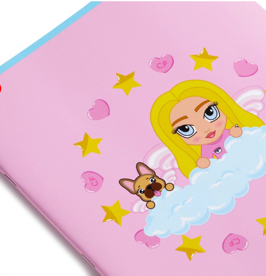 Cuaderno Chiara Ferragni A5 Rosa