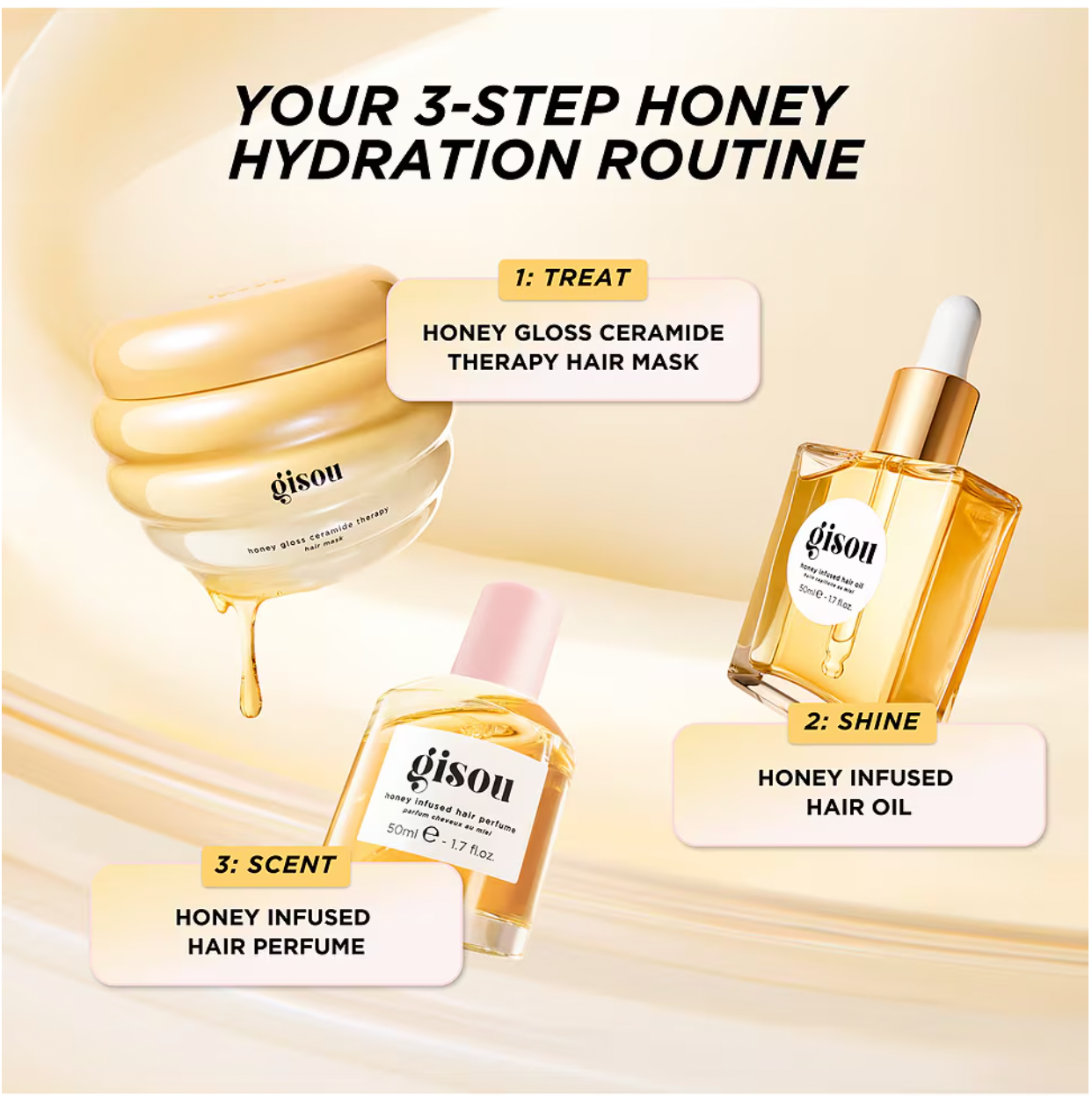 Mascarilla de pelo Gisou 75ml