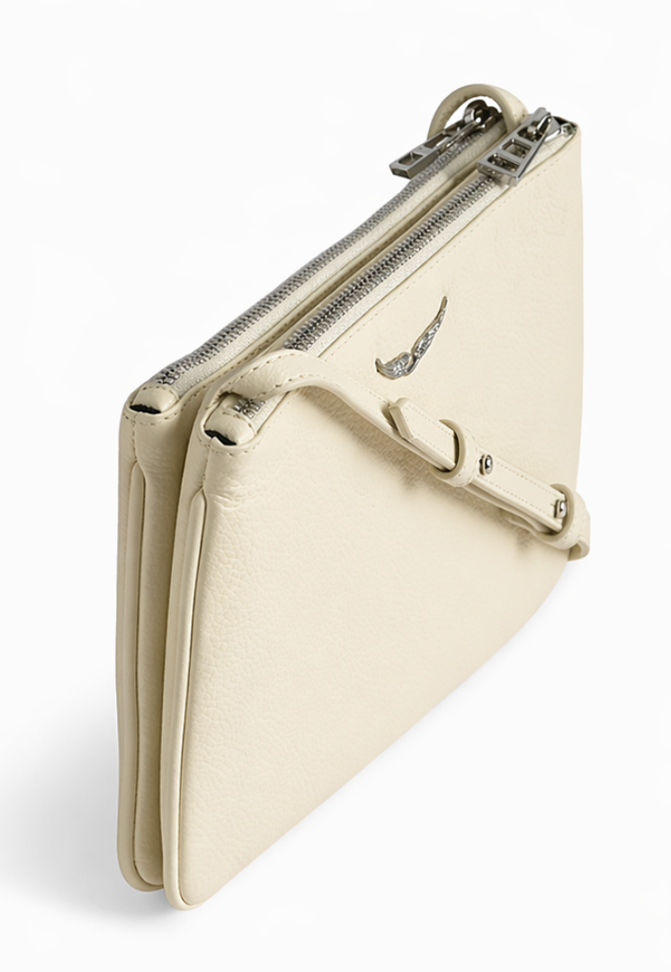 Crossbody Zadig & Voltaire Duo Wings Blanco