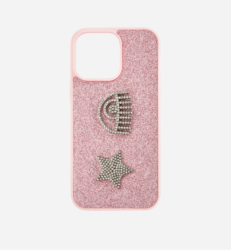 Carcasa Chiara Ferragni Iphone Rosado Glitter