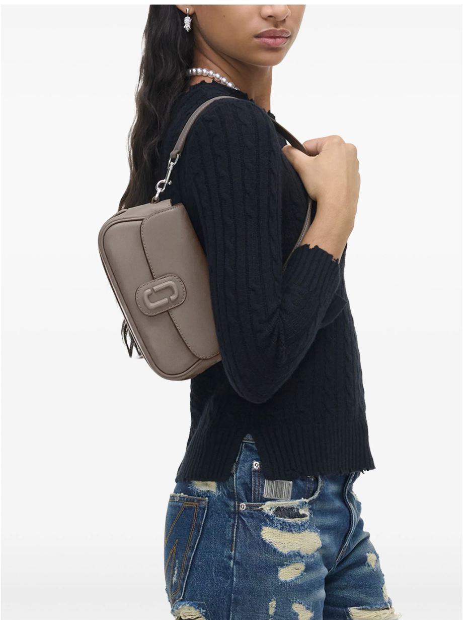 Cartera Marc Jacobs The Clover Small Taupe