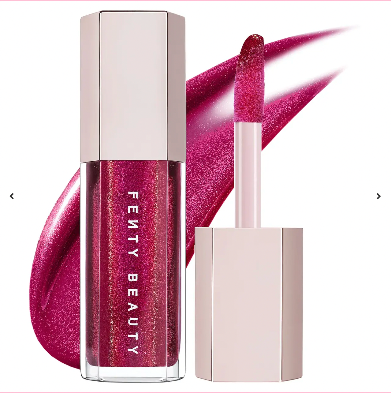 Labial Fenty Beauty Fuchsia Flex- shimmering holographic deep fuchsia