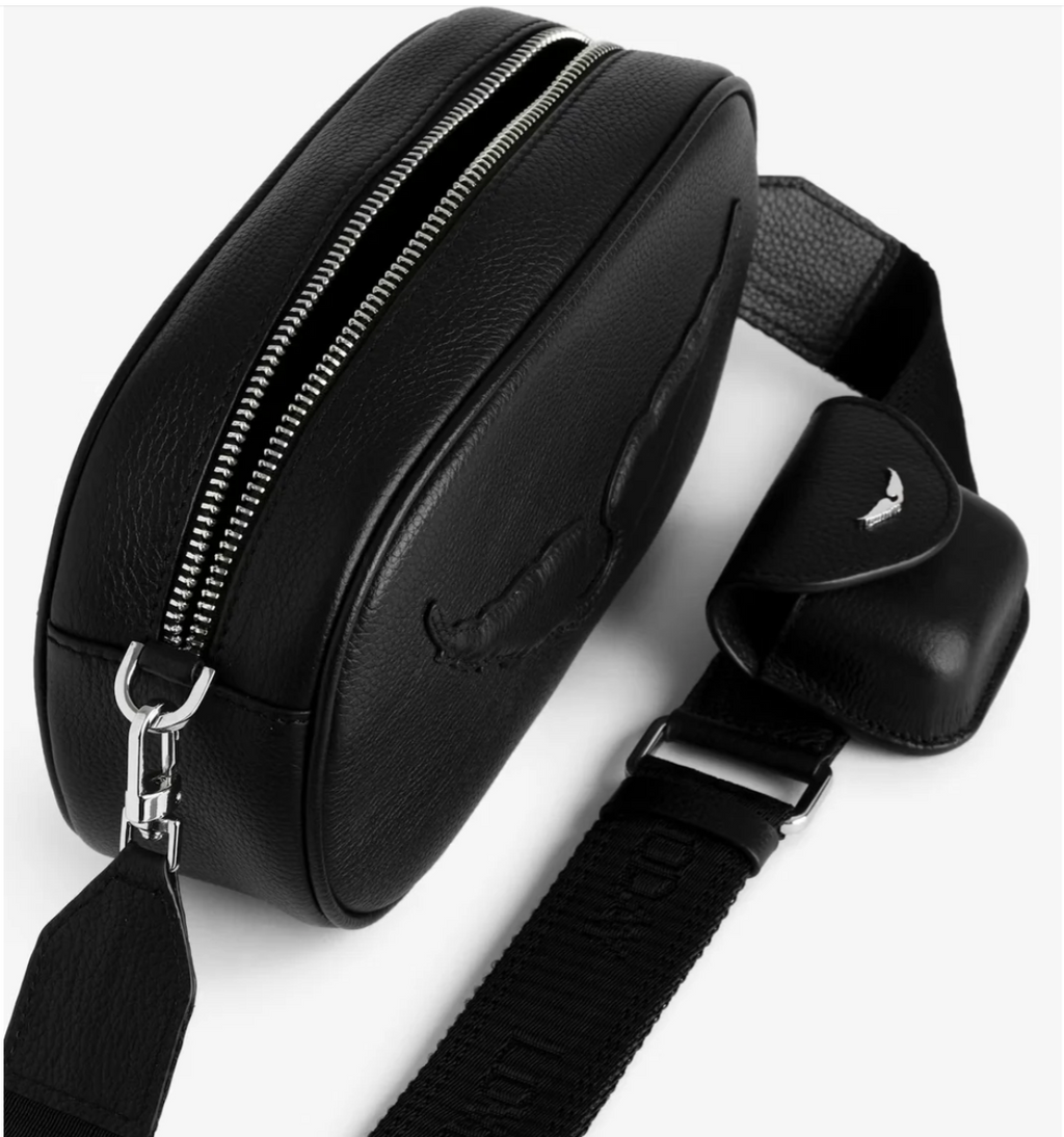 Cartera Zadig et Voltaire Rock With you con porta audifonos Cuero Negra