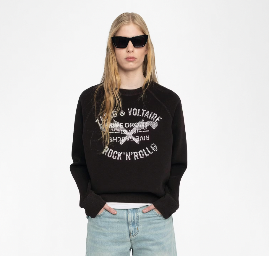 Poleron Zadig et Voltaire cafe moro