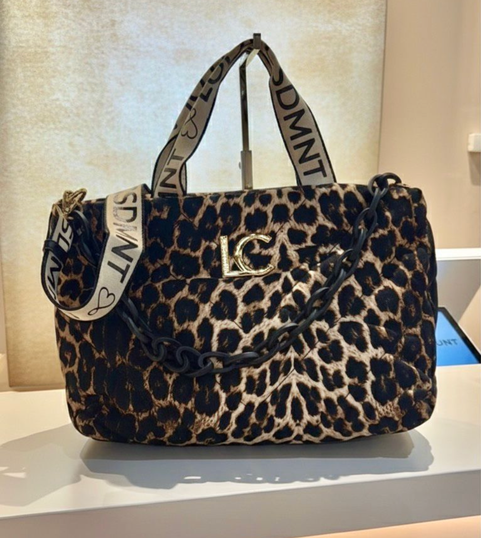 Cartera Lola Casademunt Tote grande estampado animal print
