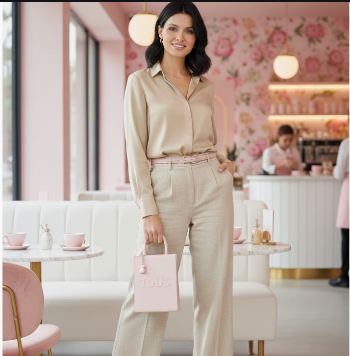 Bolso Tous Pop Brenda Rosa claro