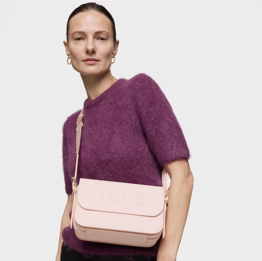 Bandolera Tous mediana audree Rosa palo