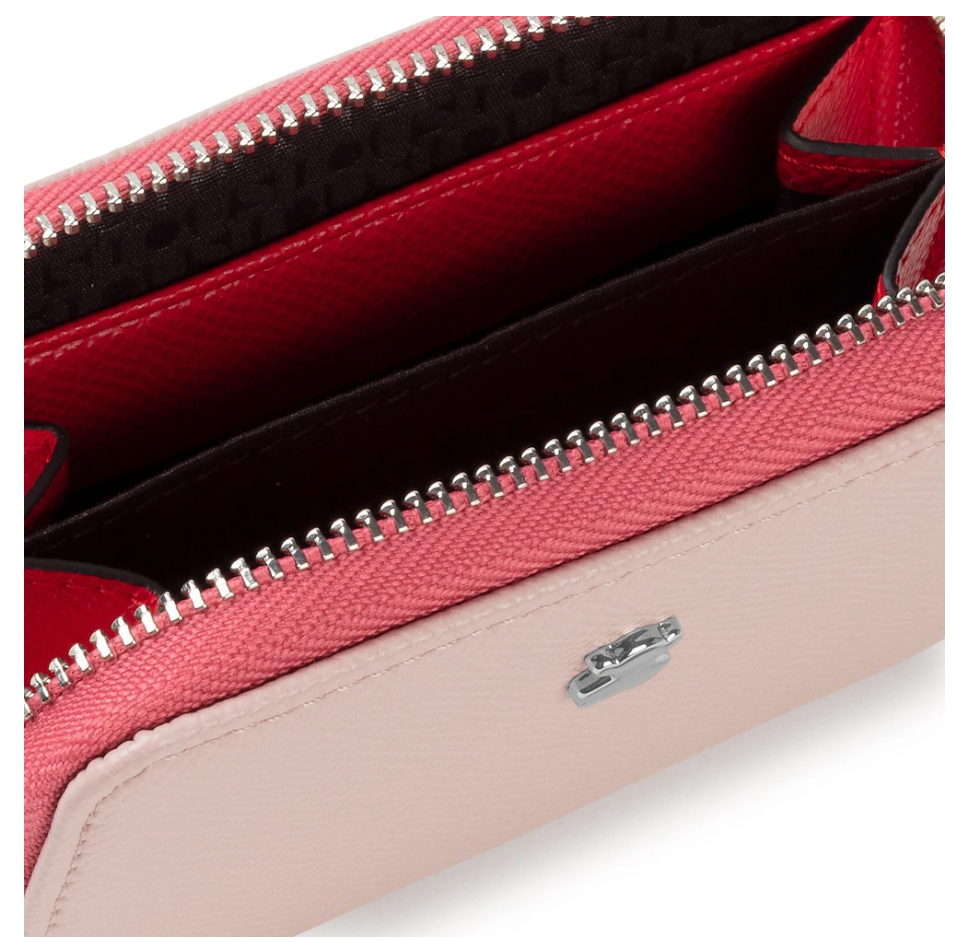 Monedero Tous mediano New Dubai rosa y beige