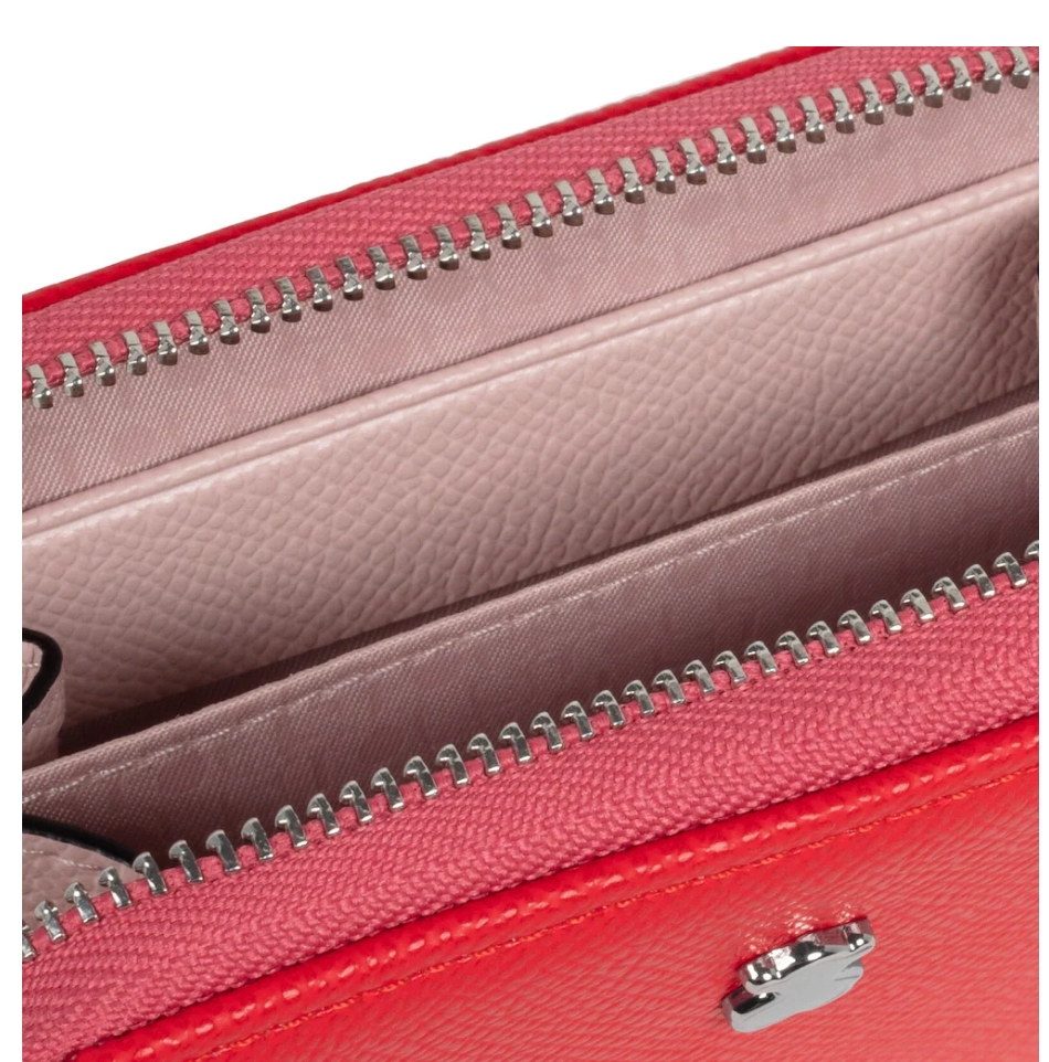 Monedero Tous mediano New Dubai rojo y rosa
