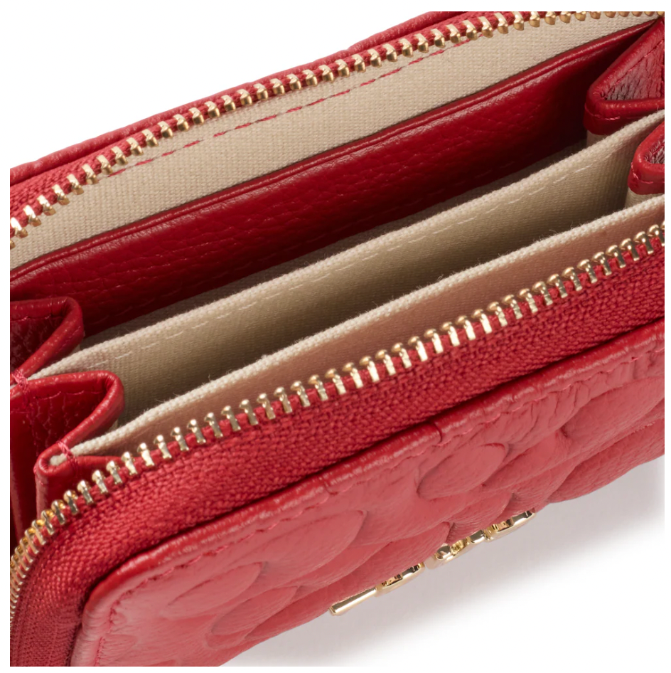 Monedero Tous Greta de piel roja