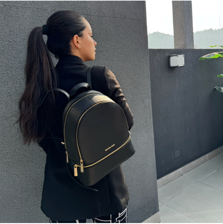 Mochila Michael Kors Medium Negro