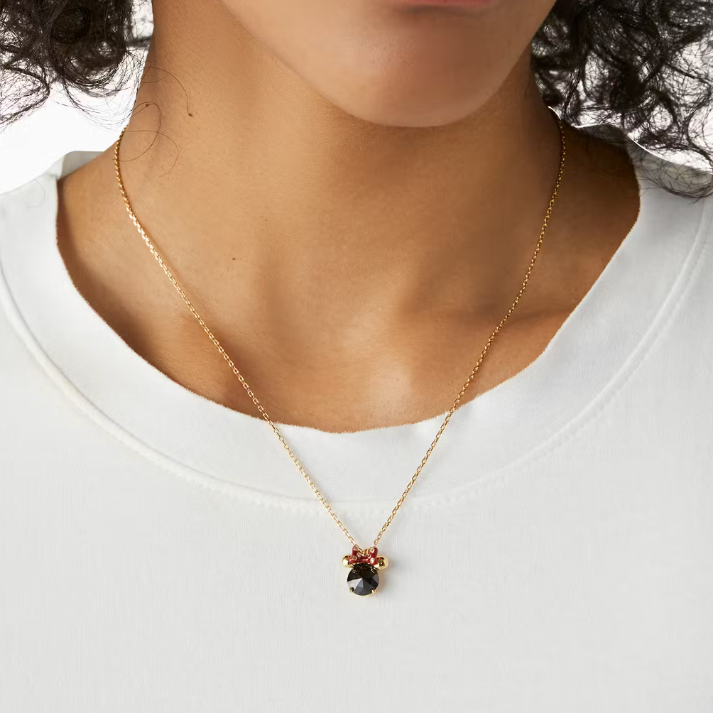 Collar Kate Spade Disney Minnie Circon negro