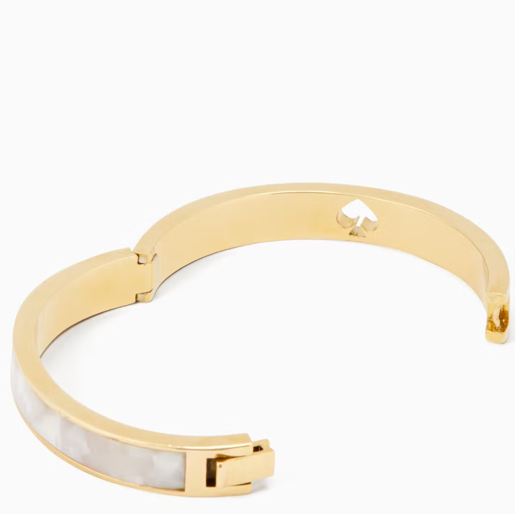 Pulsera Kate Spade Hole Punch Spade Dorado