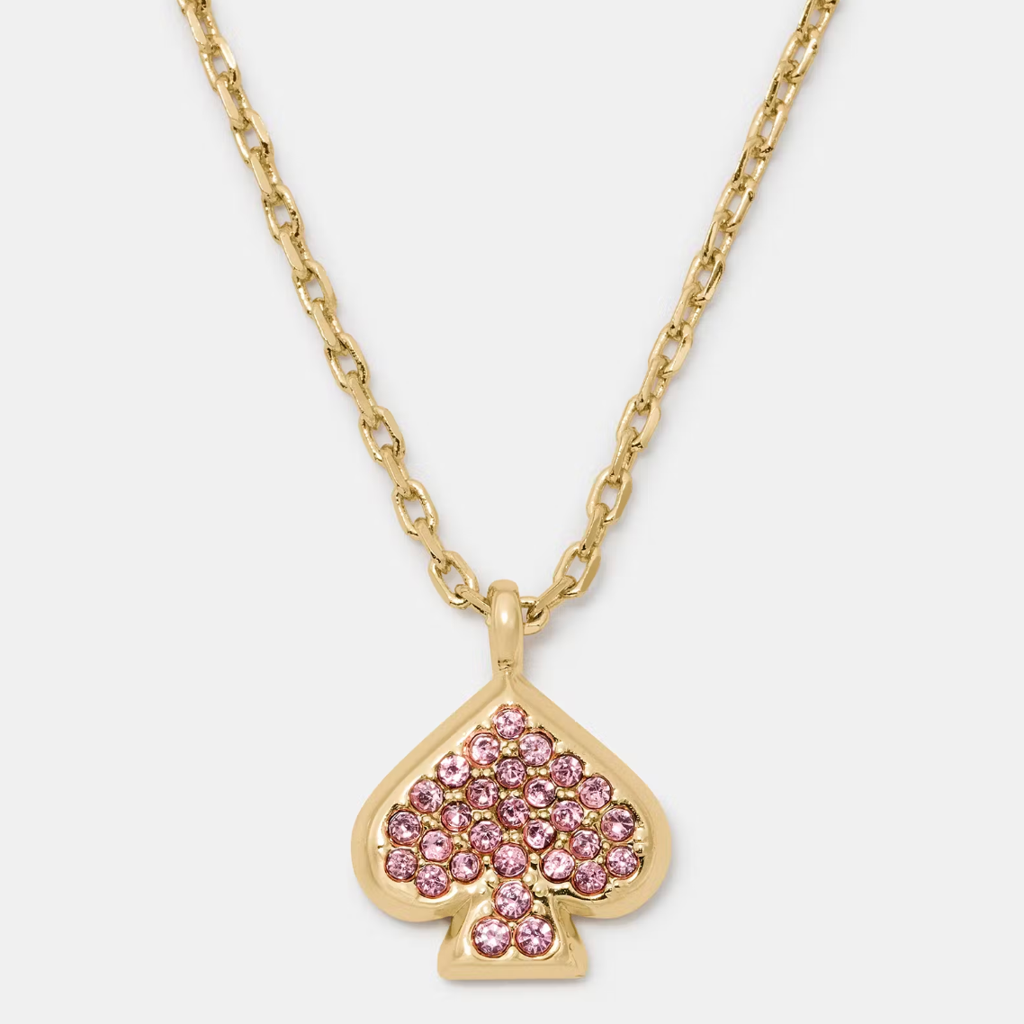 Collar Kate Spade Everyday Spade Rosado