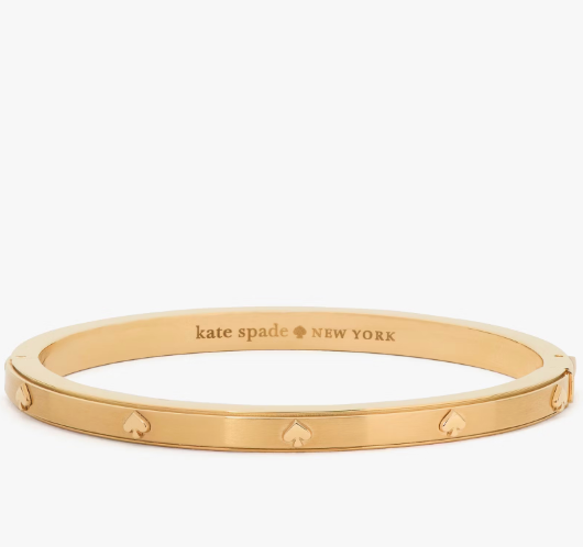 Pulsera Kate Spade dorada