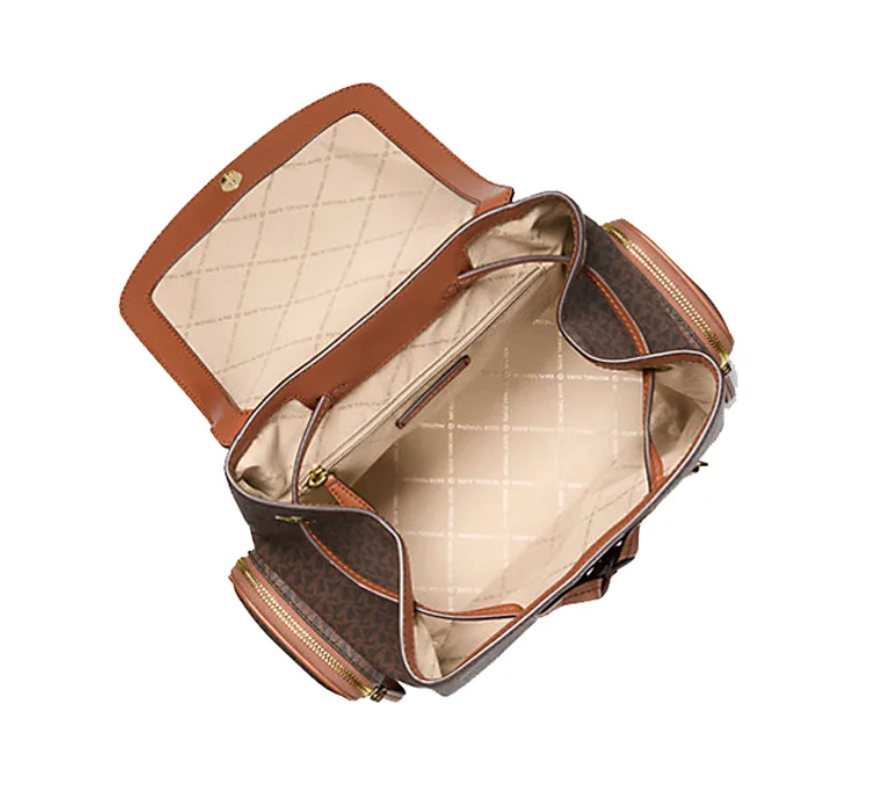 Mochila Michael Kors Jet Set Item LG Chain Backpack Cafe