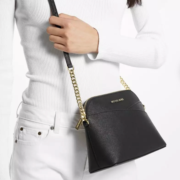 Crossbody Michael Kors Jet set travel Md dome xcross Negro